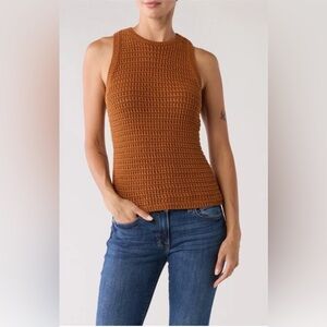 Madewell Women's Brown Knit Tank Top